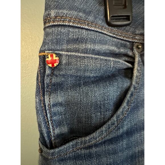 Hudson Collin Flap Skinny Jean Low Rise  27 - Picture 5 of 11